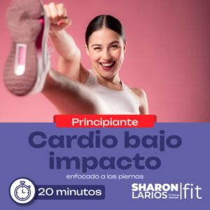 Cardio bajo impacto, enfocado a la pierna