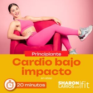 Cardio bajo impacto en step